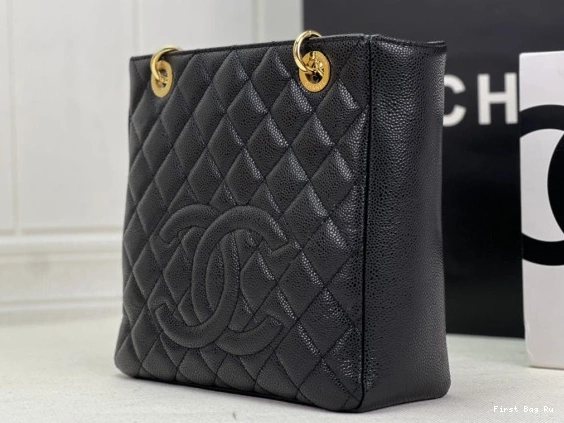 First Bag Ru CHANEL PST Petit Tote Shopping 0717